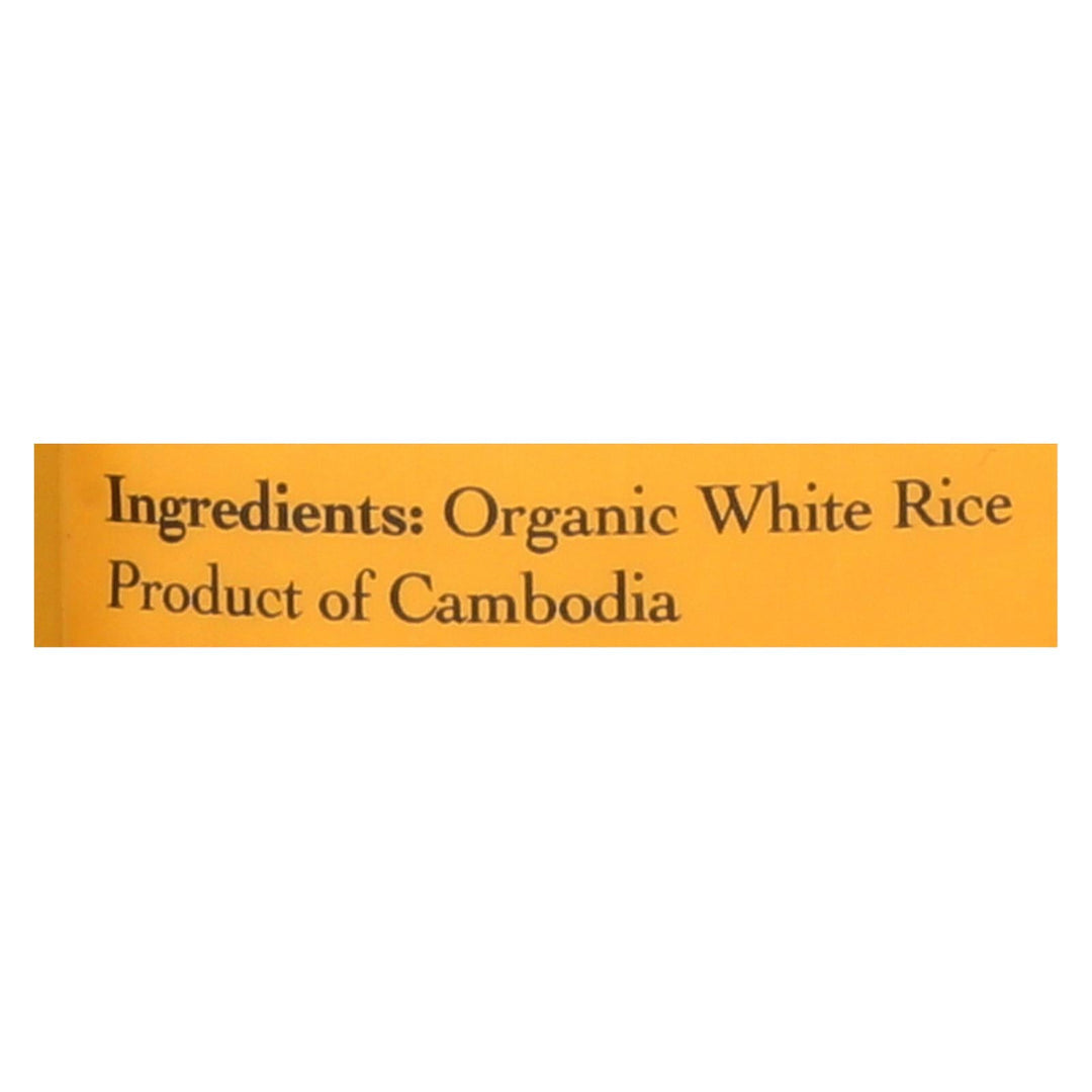 Lotus Foods Organic - Rice - White - Jasmine - Case Of 6 - 30 Oz - Maras Green