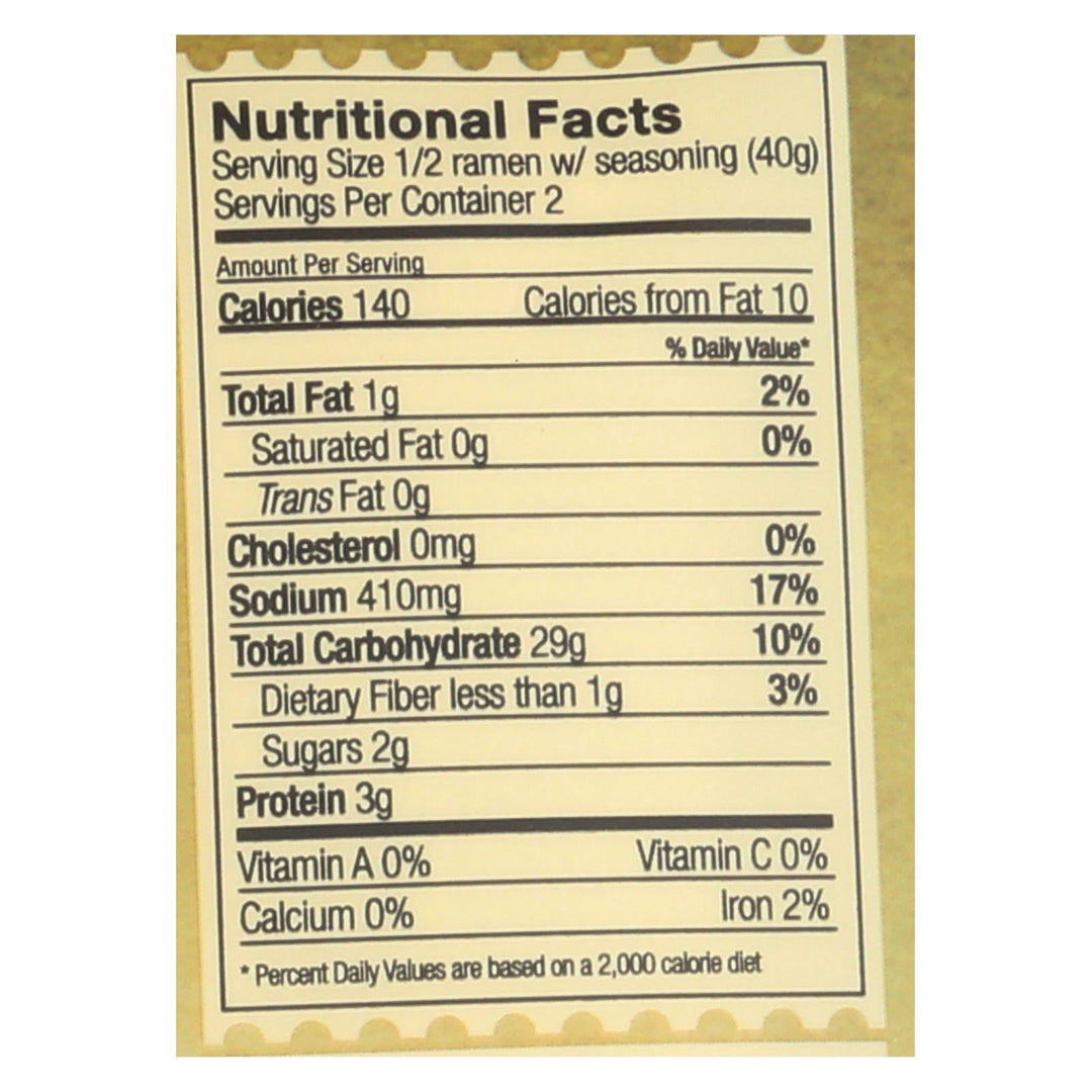 Lotus Foods Ramen - Organic - Jade Pearl Rice - With Miso Soup - 2.8 Oz - Case Of 10 - Maras Green