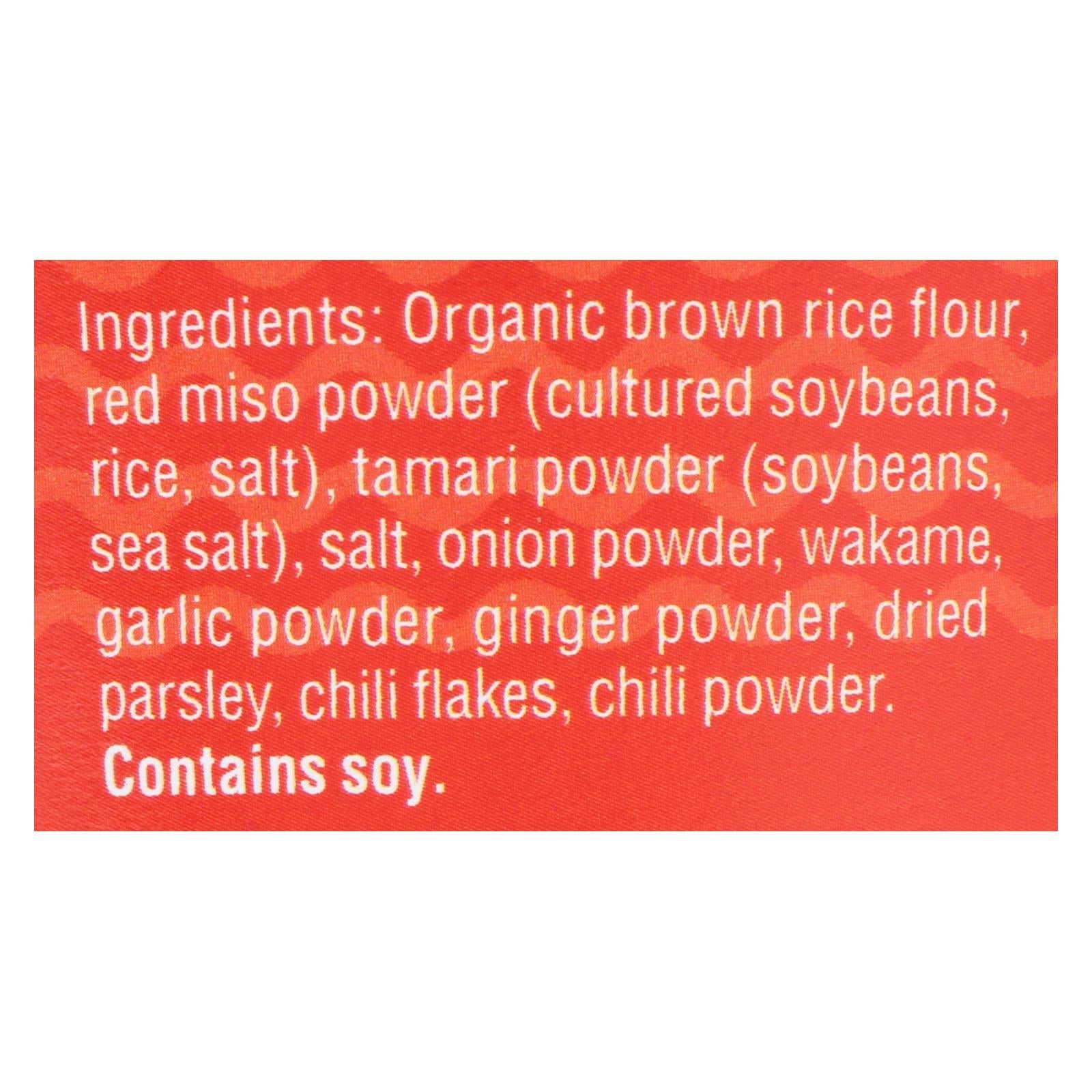 Lotus Foods Red Miso Rice Ramen Noodle Soup - Case Of 6 - 2 Oz - Maras Green