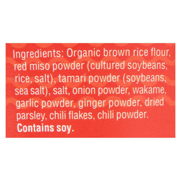 Lotus Foods Red Miso Rice Ramen Noodle Soup - Case Of 6 - 2 Oz - Maras Green