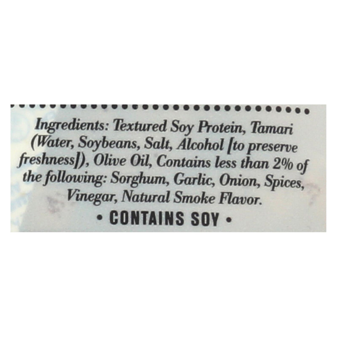 Louisville Vegan Jerky Jerky - Vegan - Black Pepper - Case Of 10 - 3 Oz - Maras Green