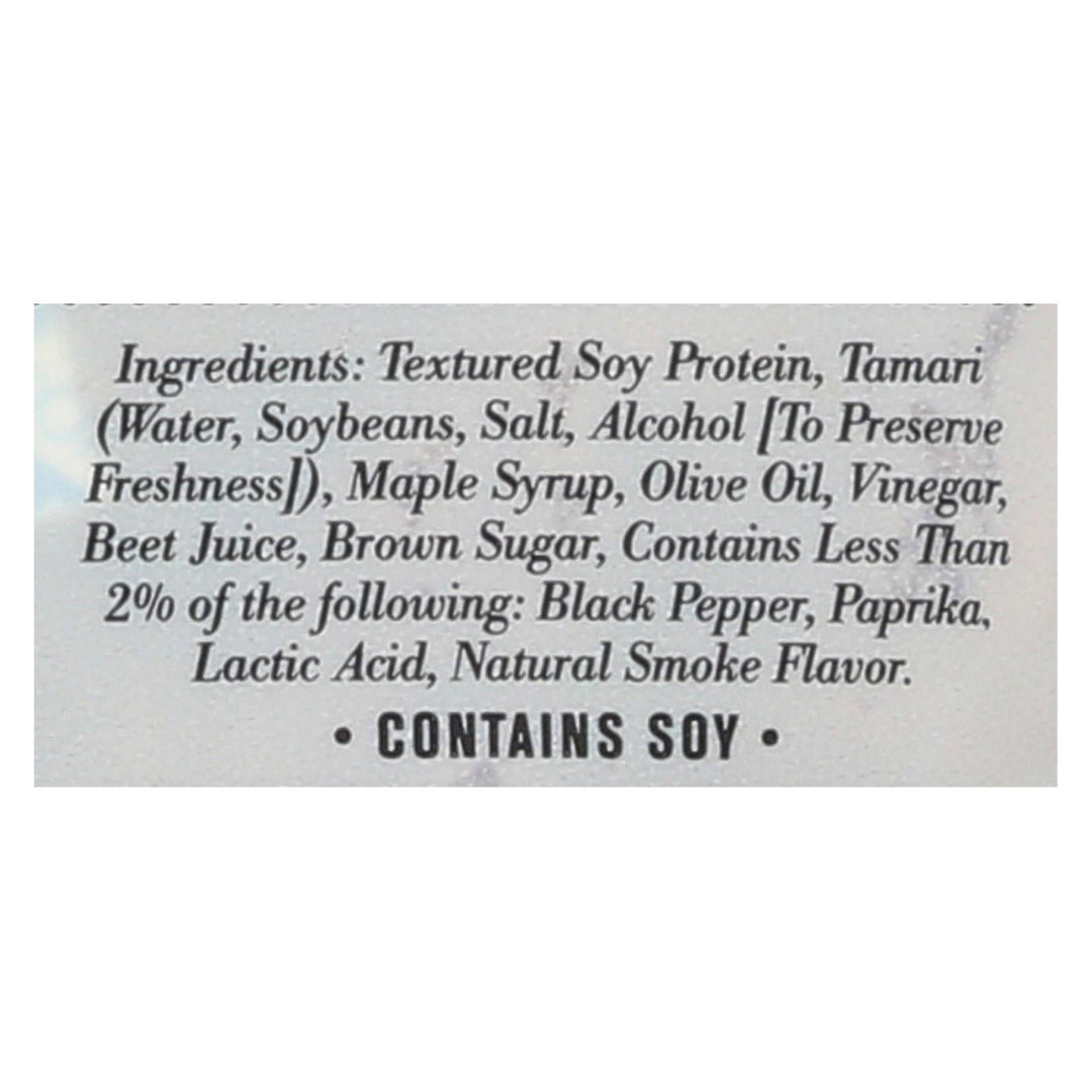 Louisville Vegan Jerky Jerky - Vegan - Maple Bacon - Case Of 10 - 3 Oz - Maras Green