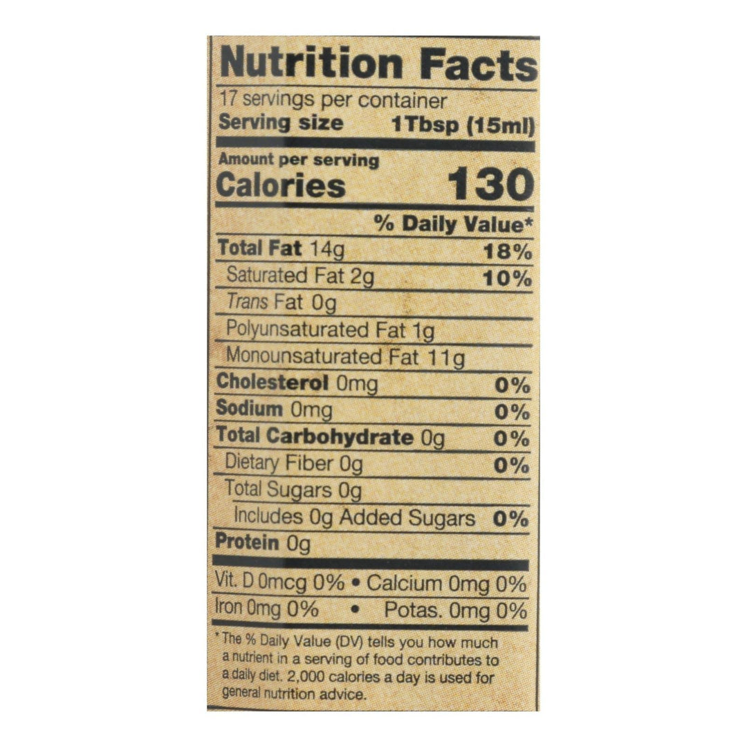 Lucini Italia Robust Garlic Extra Virgin Olive Oil - Case Of 6 - 8.5 Fl Oz. - Maras Green