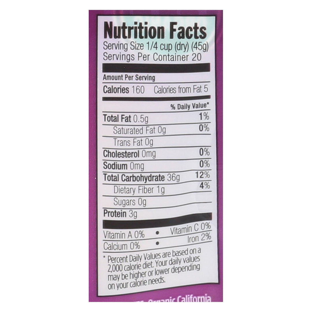 Lundberg Family Farms Organic California White Jasmine Rice - Case Of 6 - 2 Lb. - Maras Green