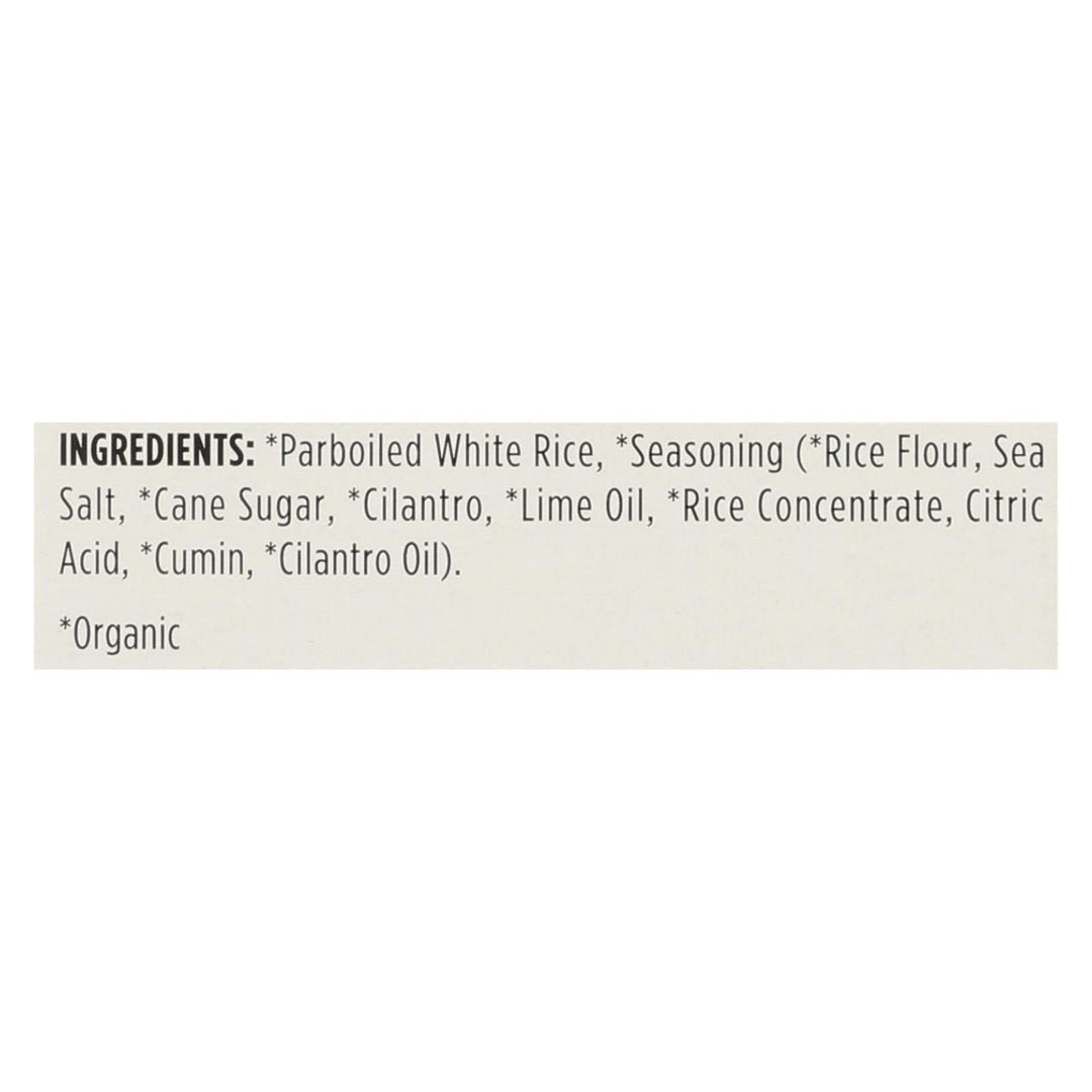 Lundberg Family Farms - Rice And Seasoning Mix - Cilantro Lime - Case Of 6 - 5.50 Oz. - Maras Green