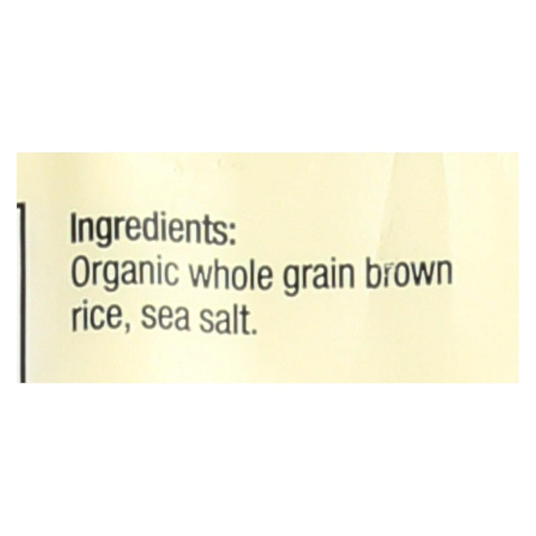 Lundberg Family Farms - Rice Cake Brown Saltd - Case Of 6 - 8.5 Oz - Maras Green