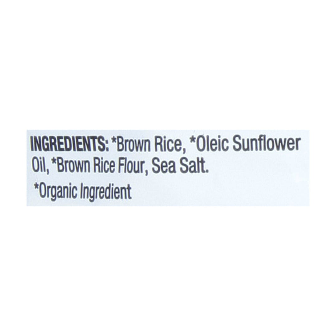 Lundberg Family Farms - Rice Ck Mini Sea Salt - Case Of 6 - 5 Oz - Maras Green