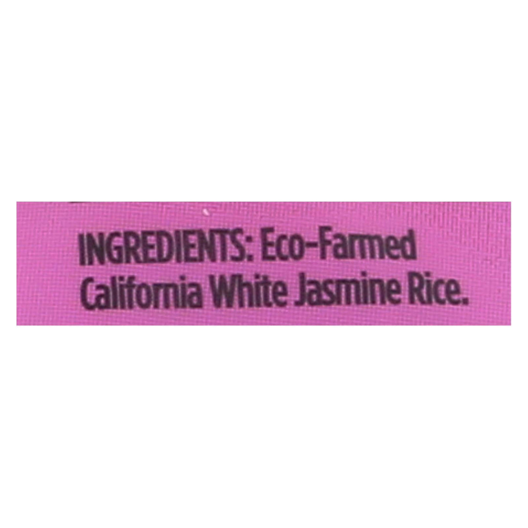 Lundberg Family Farms White Jasmine Rice - Case Of 6 - 2 Lb. - Maras Green