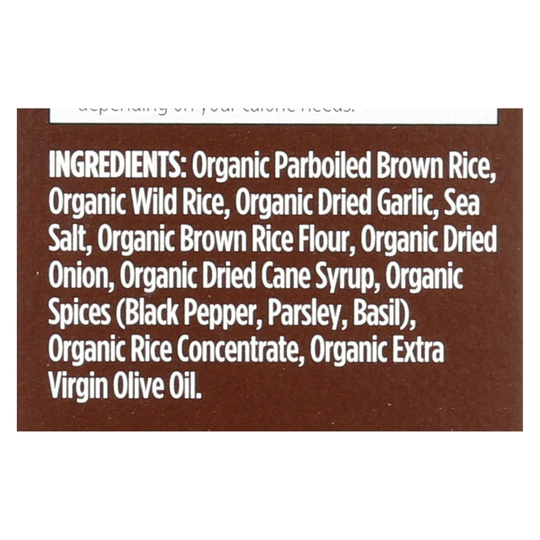 Lundberg Family Farms Whole Grain Rice And Wild Rice - Case Of 6 - 6 Oz. - Maras Green