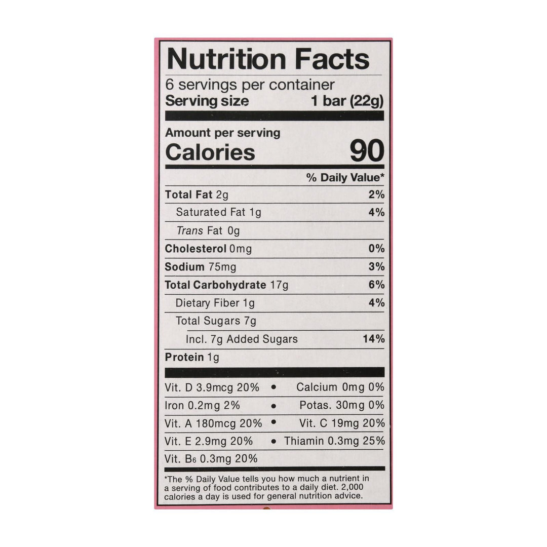 Made Good - Crispy Sqrs Straw - Case Of 6 - 4.68 Oz - Maras Green