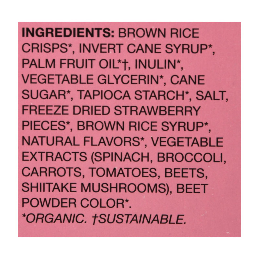 Made Good - Crispy Sqrs Straw - Case Of 6 - 4.68 Oz - Maras Green