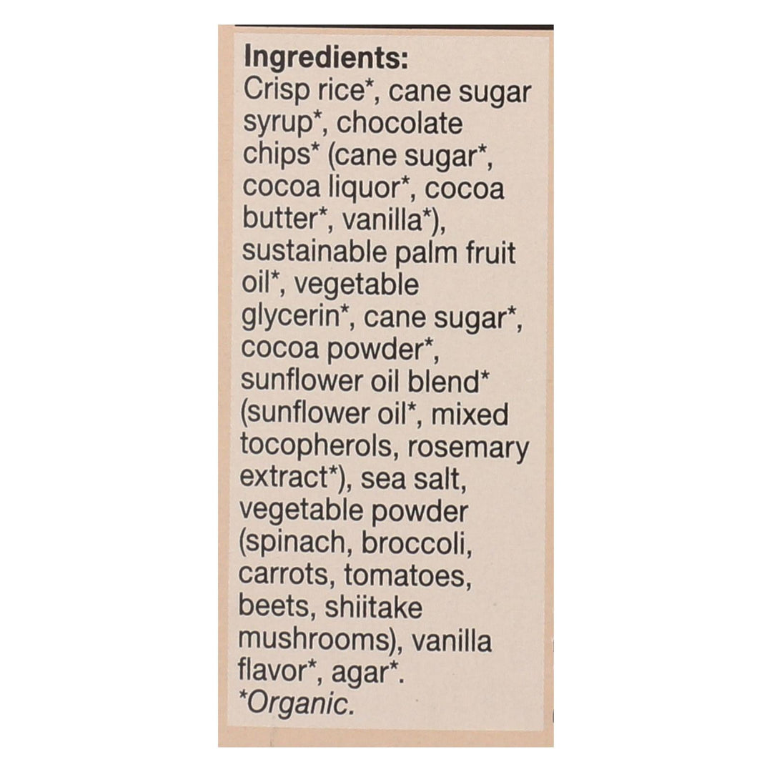 Made Good Crispy Squares - Chocolate Chip - Case Of 6 - 4.68 Oz. - Maras Green