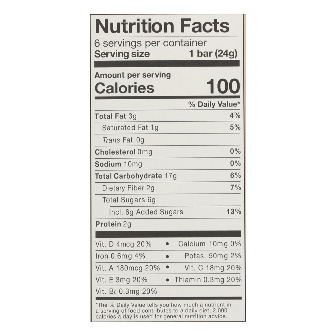 Made Good Granola Bar - Chocolate Chip - Case Of 6 - 5 Oz. - Maras Green