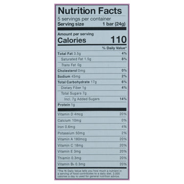 Made Good - Granola Bar Chocolate Drizzled Birthday Cake - Case Of 6 - 5 / .85 Oz - Maras Green