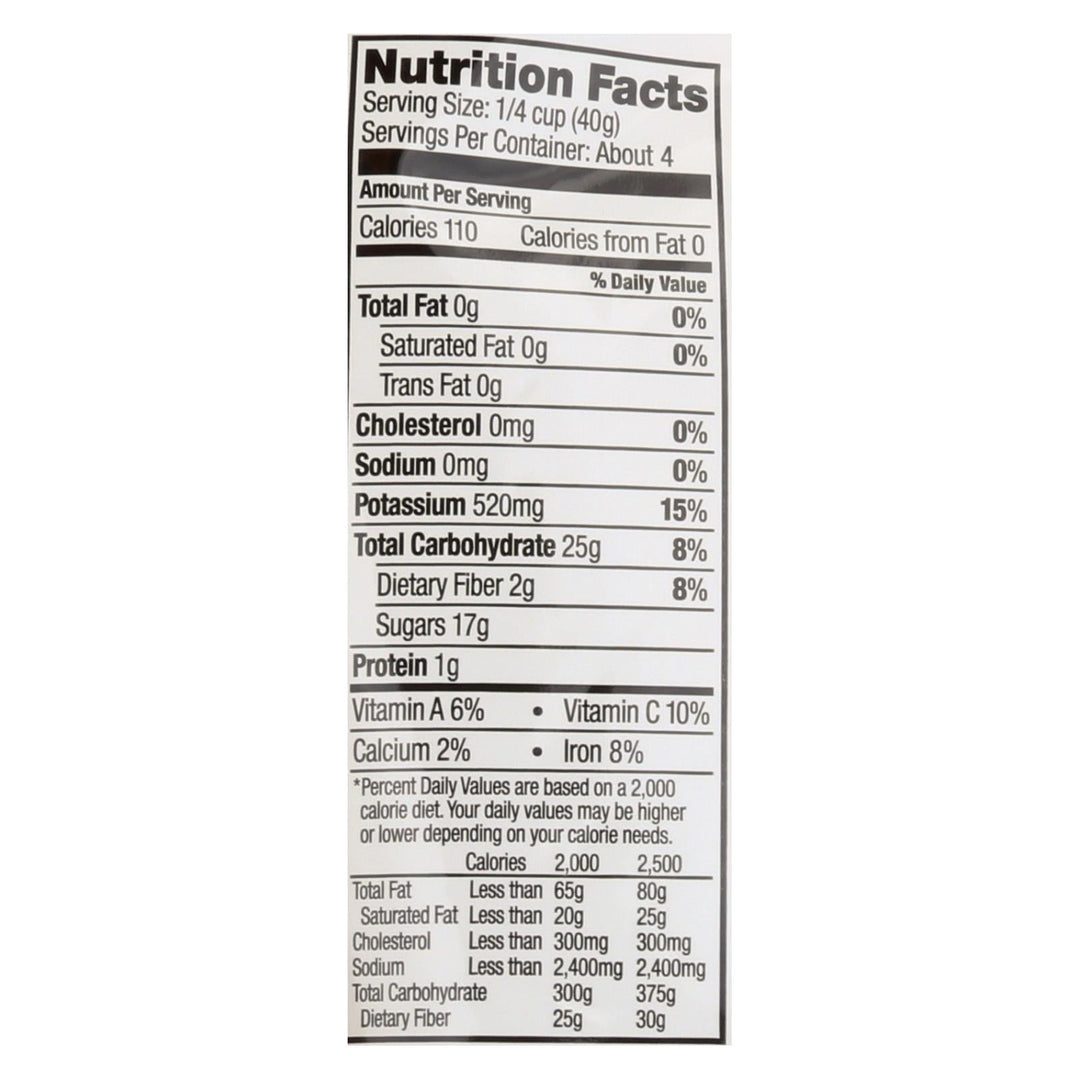 Made In Nature Apricots Organic Dried Fruit - Case Of 6 - 6 Oz - Maras Green