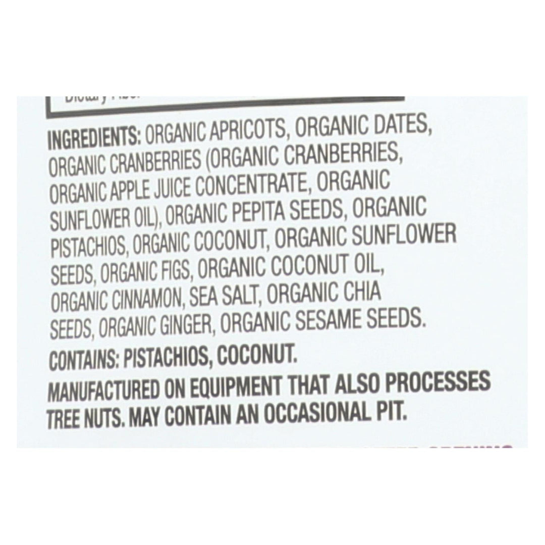 Made In Nature Figgy Pops - Cranberry Pistachio - Case Of 6 - 4.2 Oz - Maras Green