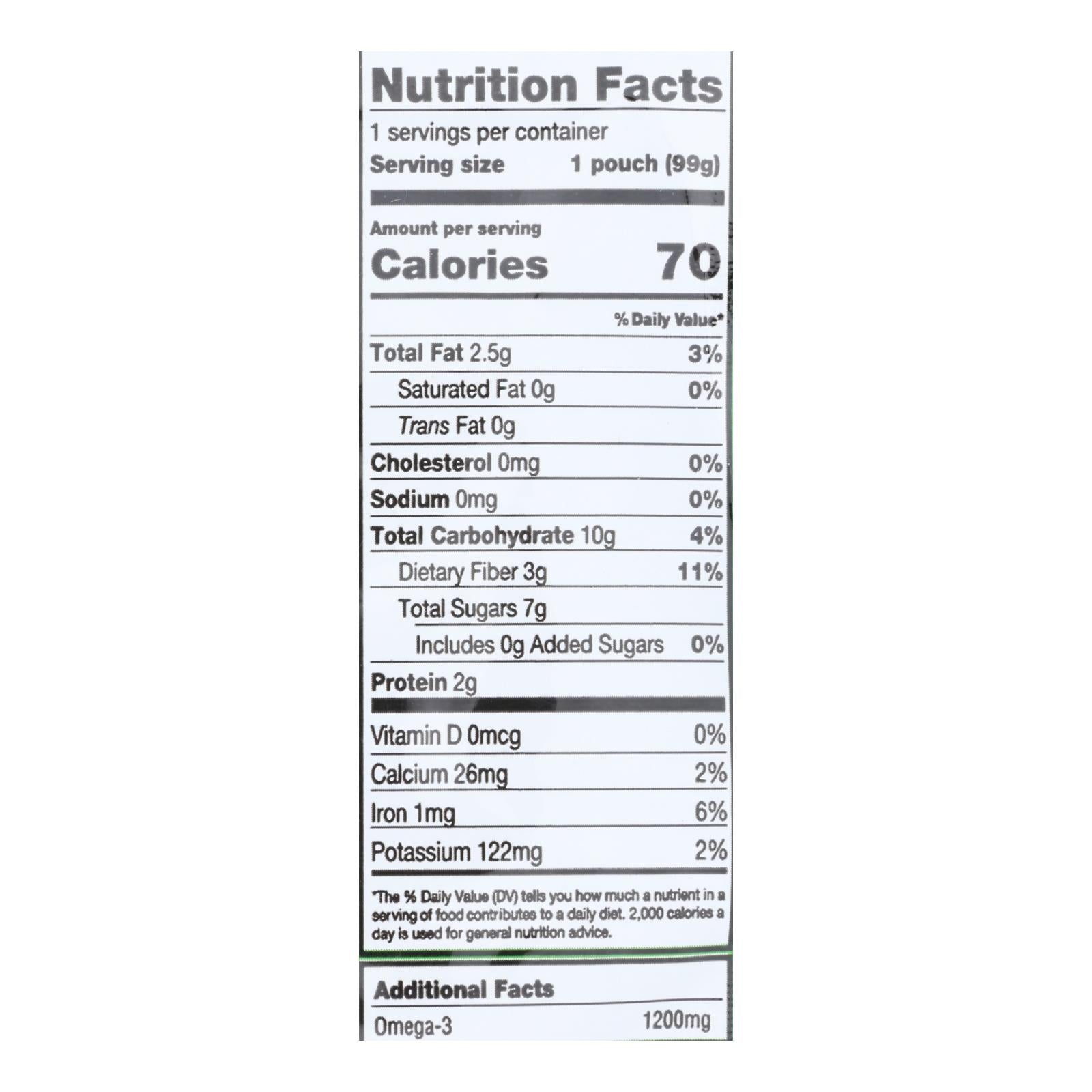 Mamma Chia Squeeze Vitality Snack - Green Magic - Case Of 16 - 3.5 Oz. - Maras Green