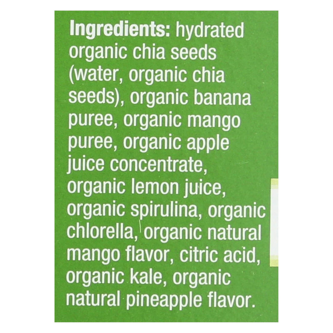 Mamma Chia Squeeze Vitality Snack - Green Magic - Case Of 6 - 3.5 Oz. - Maras Green