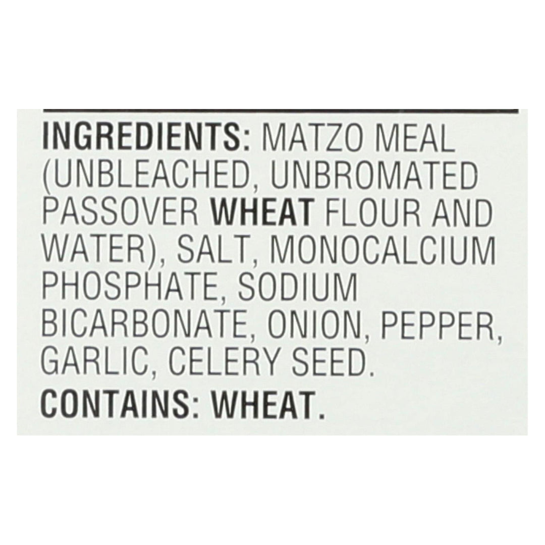 Manischewitz - Matzo Ball Mix - Case Of 24 - 5 Oz. - Maras Green