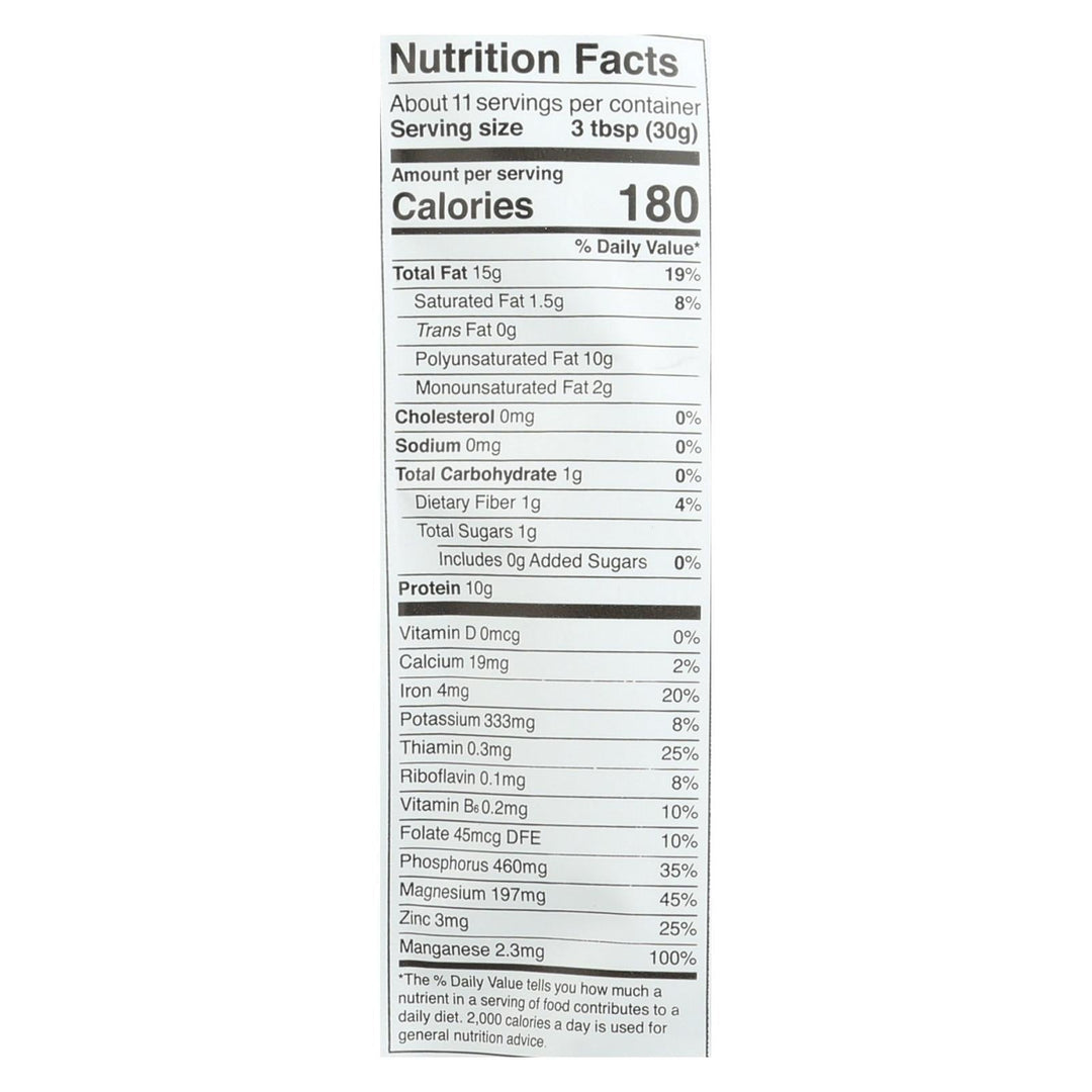 Manitoba Harvest Certified Organic Hemp Hearts Shelled Hemp Seed - Case Of 6 - 12 Oz - Maras Green