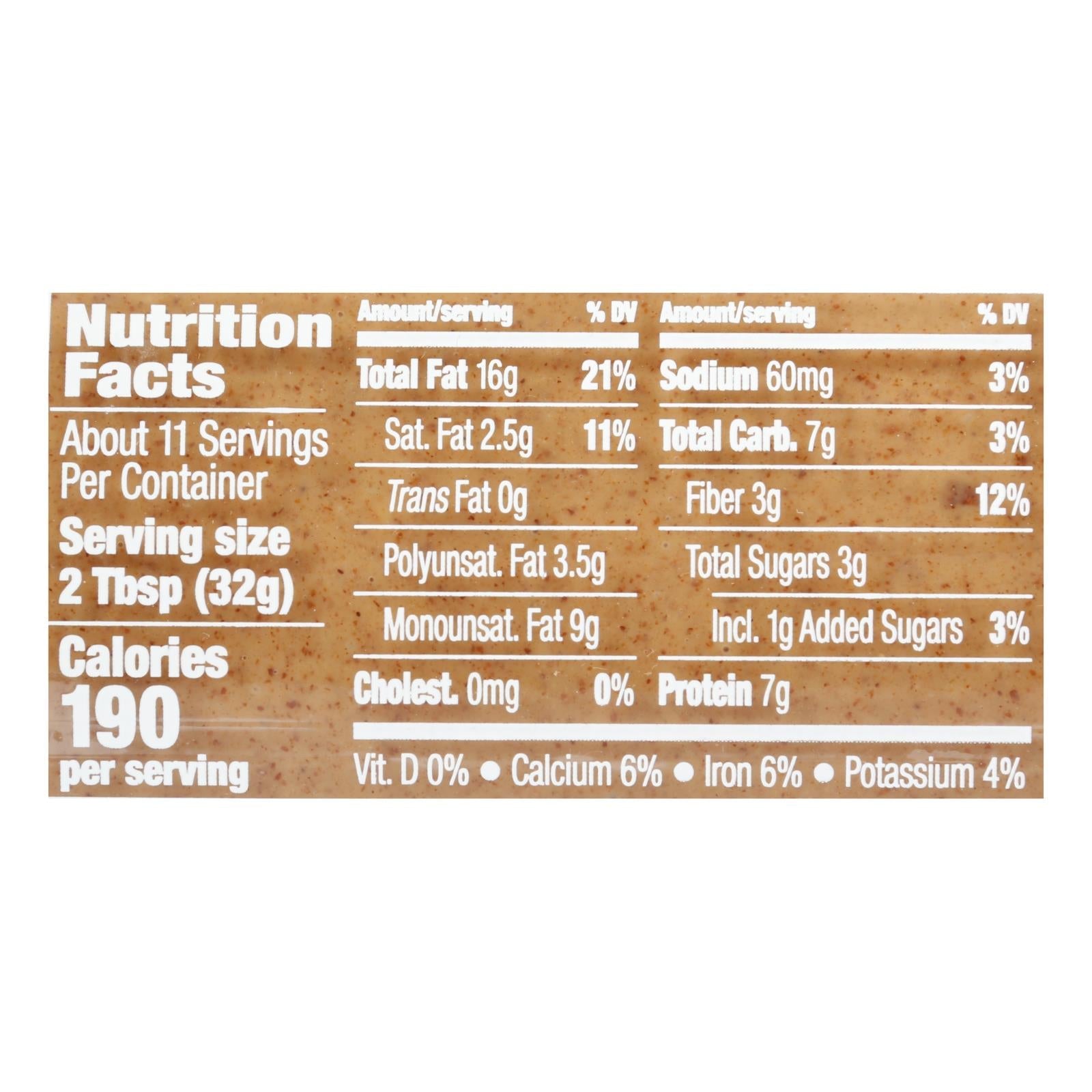 Maranatha Natural Foods Almond Butter - No Stir - Crunch - Case Of 6 - 12 Oz - Maras Green