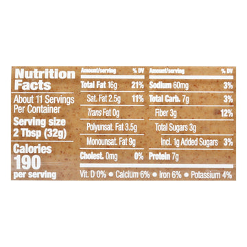 Maranatha Natural Foods Almond Butter - No Stir - Crunch - Case Of 6 - 12 Oz - Maras Green