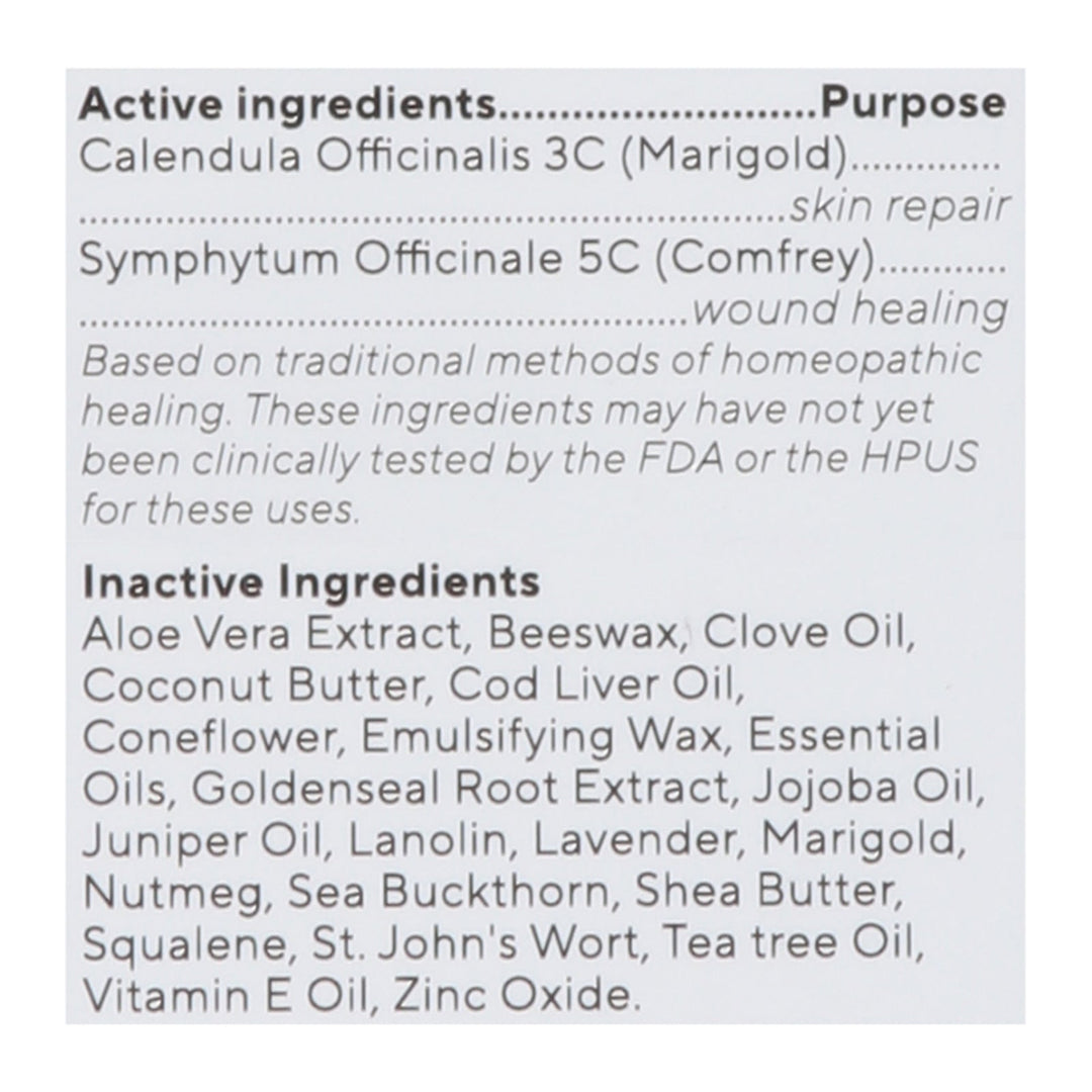 Marie Originals - Wounds & Burns Cream - 1 Each - 1 Oz - Maras Green