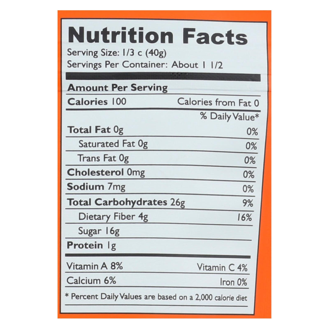 Mavuno Harvest Organic Dried Fruits - Papaya - Case Of 6 - 2 Oz. - Maras Green