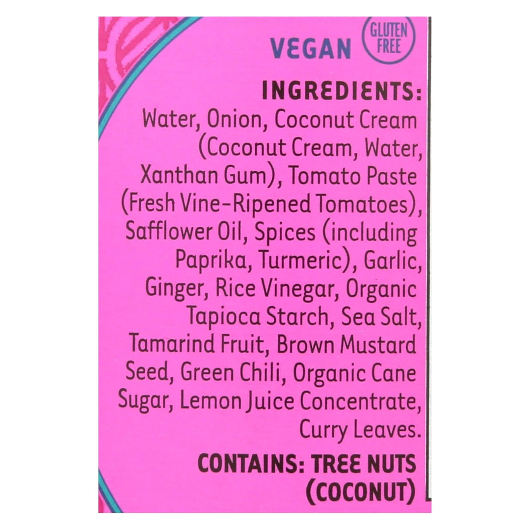 Maya Kaimal Goan Coconut Curry - Case Of 6 - 12.5 Oz. - Maras Green