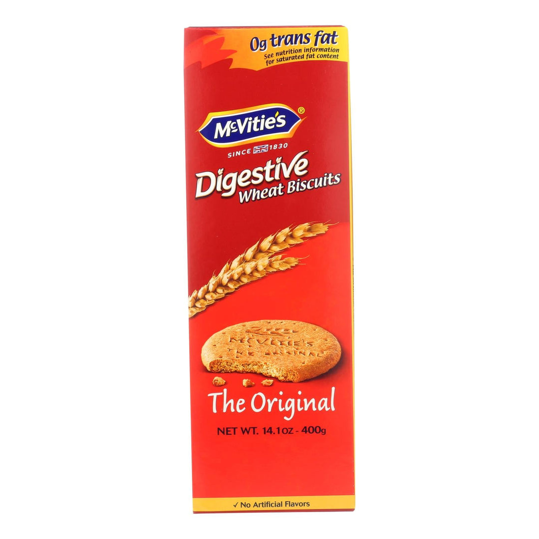 Mcvities Digestive Wheat Biscuits - Case Of 12 - 14.1 Oz. - Maras Green