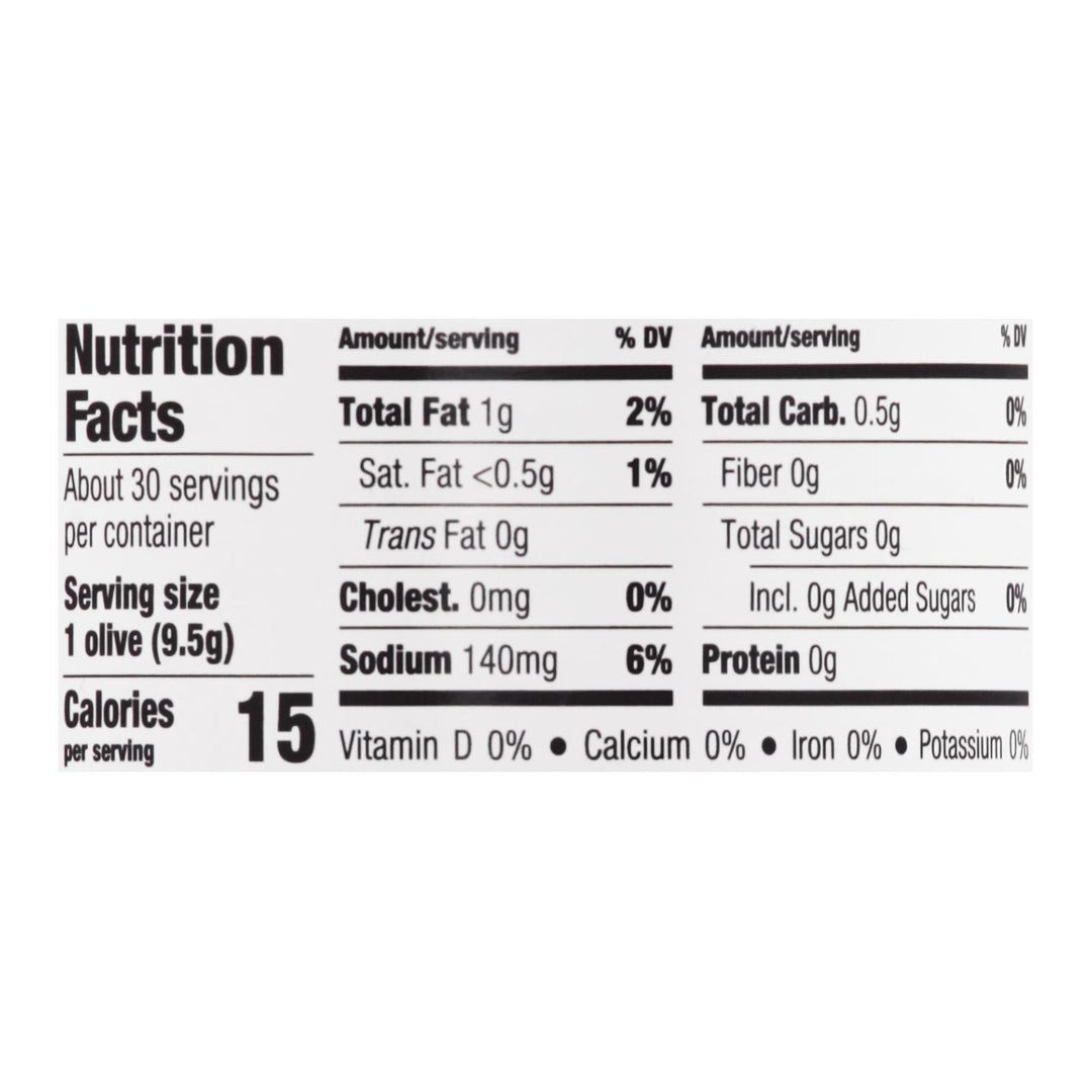 Mezzetta Reese Mezzetta Olive Stuffed Garlic - Case Of 6 - 10 Oz. - Maras Green