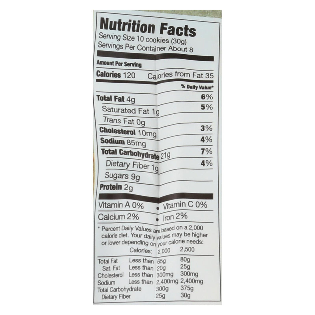 Midel Cookies - Arrowroot Animal - Case Of 8 - 8 Oz - Maras Green