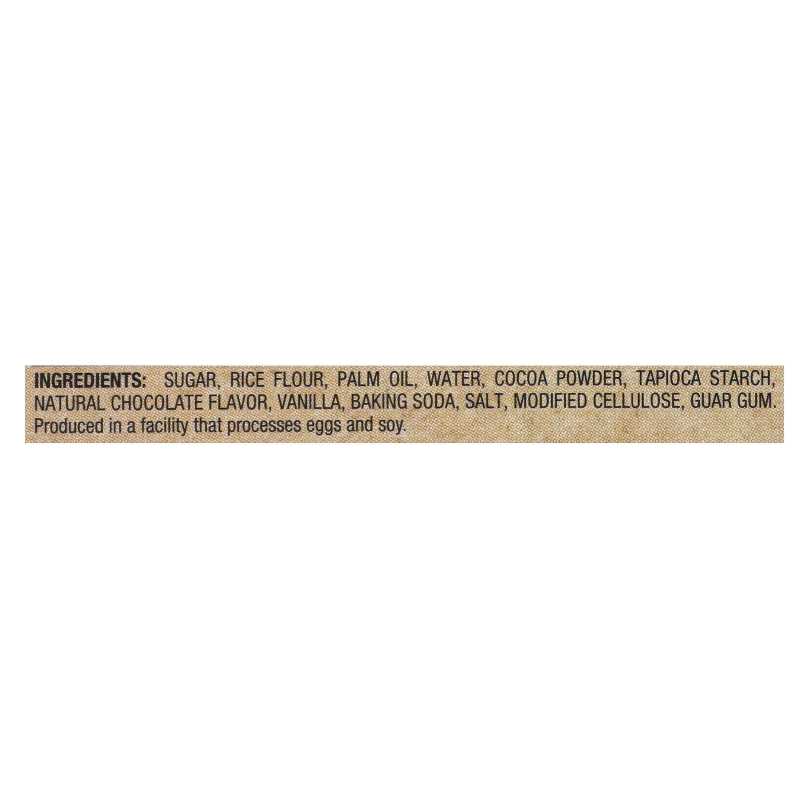 Midel Gluten Free Chocolate Snaps - Pie Crust - Case Of 12 - 7.1 Oz. - Maras Green