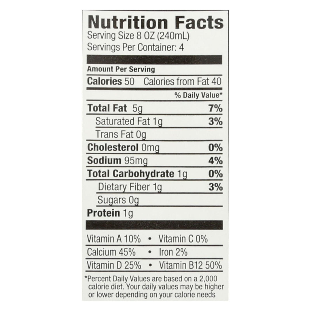 Milkadamia Milk - Unsweetened - Case Of 6 - 32 Fl Oz. - Maras Green