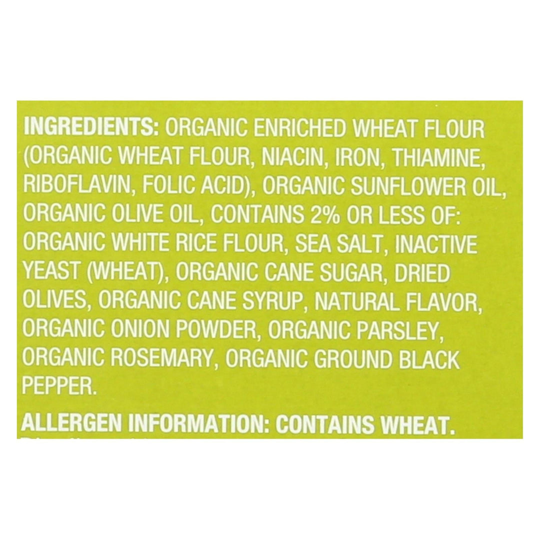 Miltons - Baked Crackers Oo&ss - Case Of 8 - 6 Oz - Maras Green