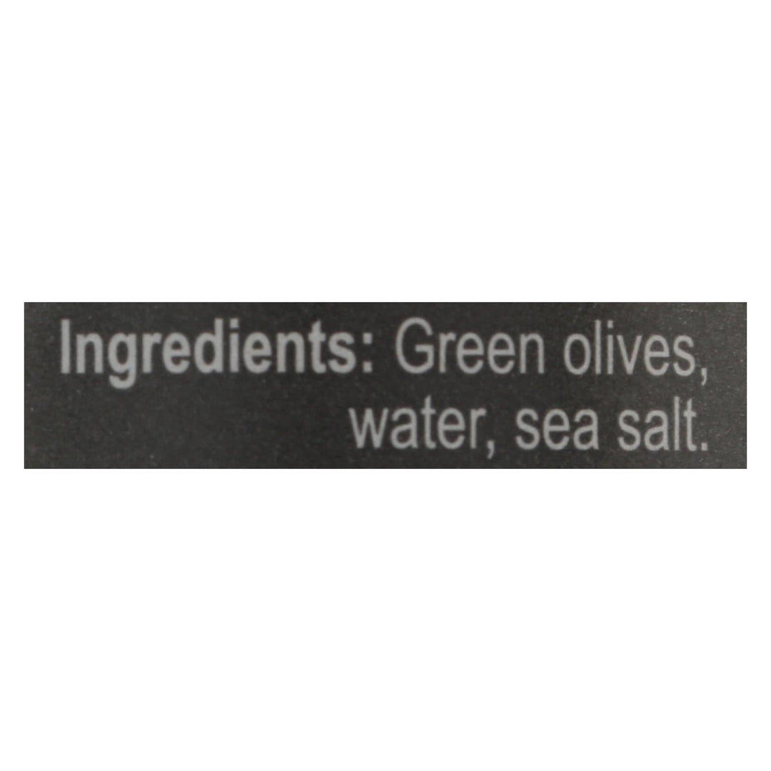 Mina - Olives Green Pitted - Case Of 6 - 12.5 Oz - Maras Green