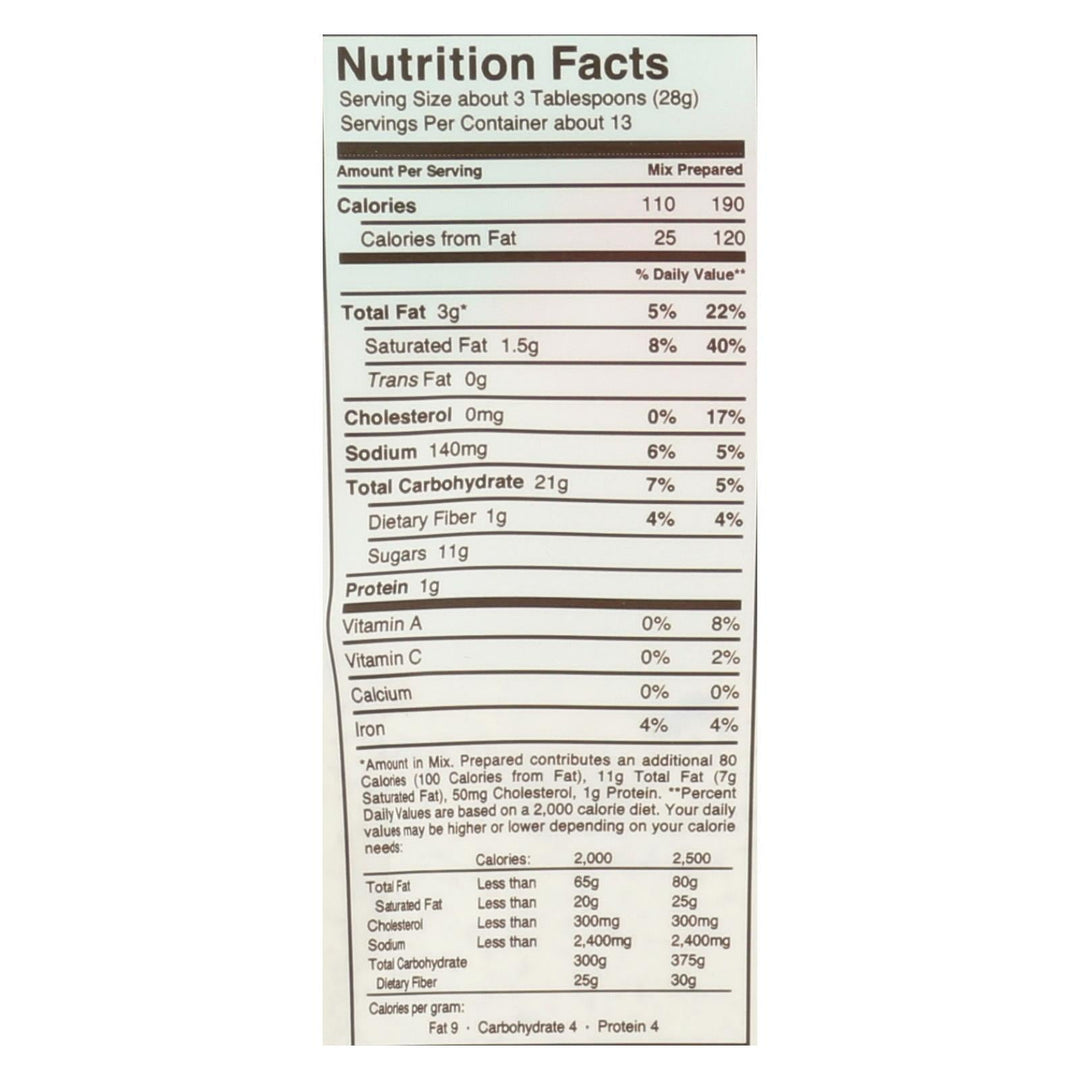 Miss Jones Baking Co Sea Salt Chocolate Chip Cookie Mix - Case Of 6 - 13 Oz - Maras Green