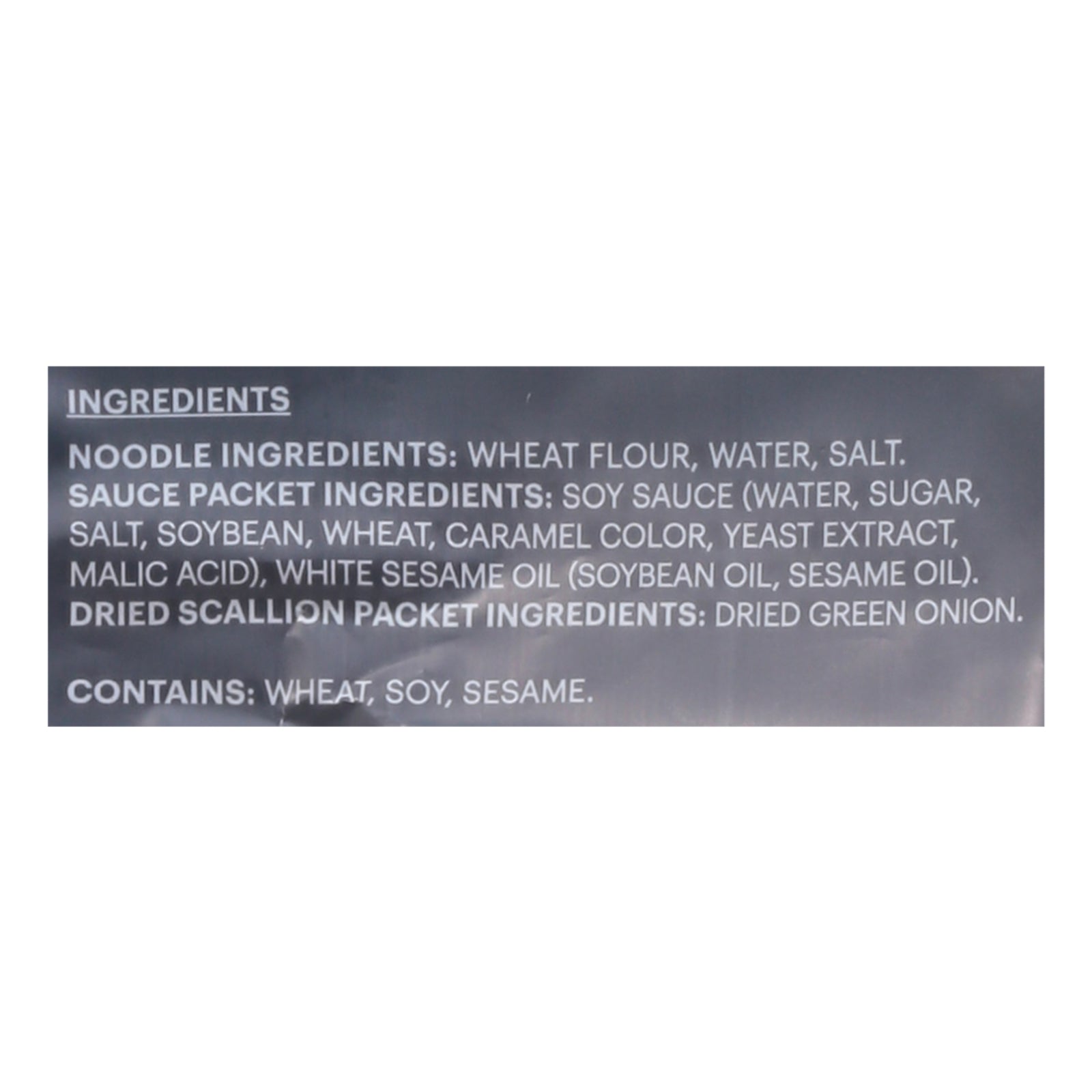 Momofuku - Noodles Soy And Scallions - Case Of 10 - 16.93 Oz - Maras Green