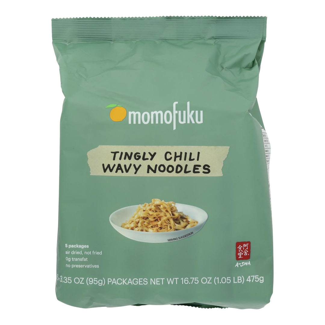 Momofuku - Noodles Tingly Chili - Case Of 10 - 16.93 Oz - Maras Green