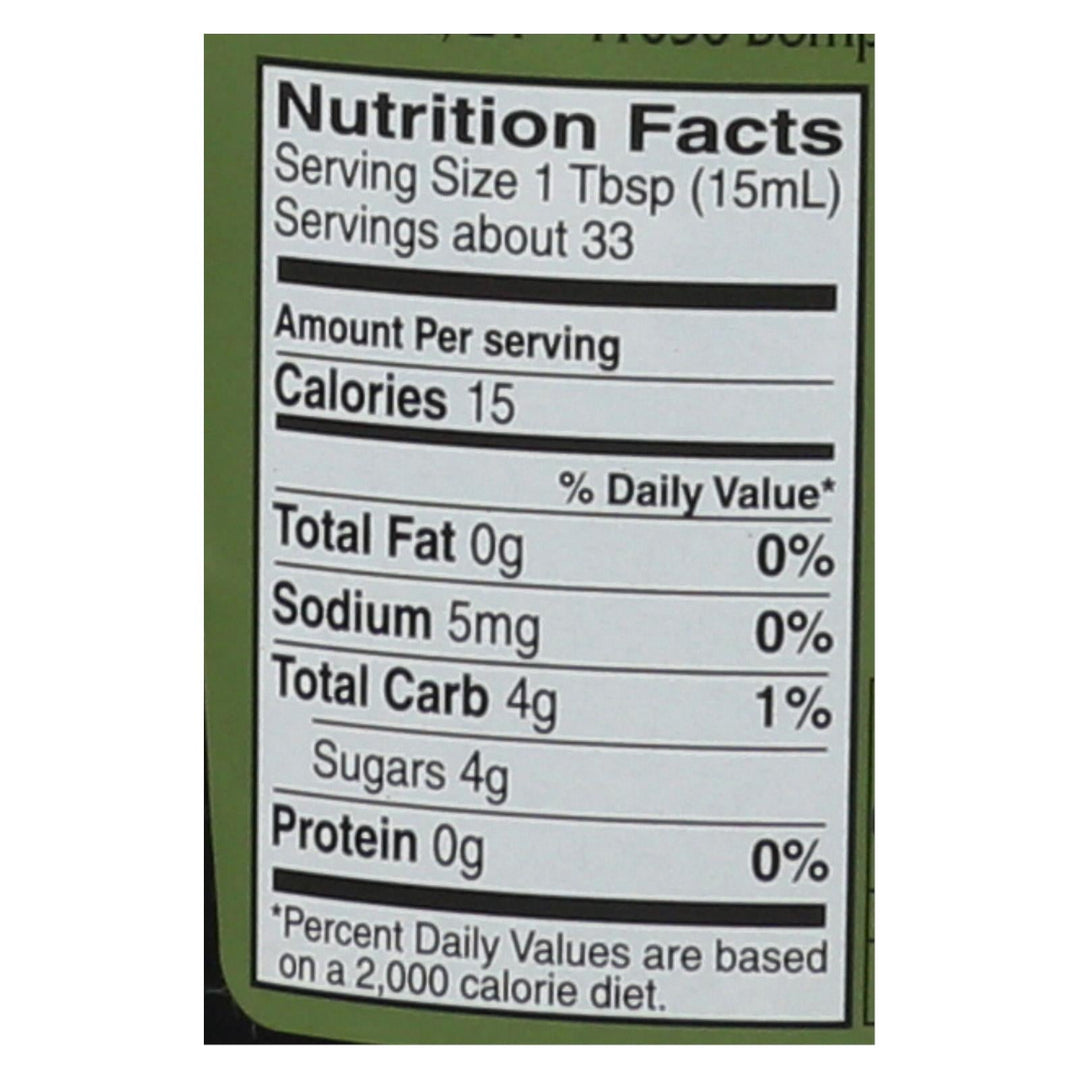 Monari Federzoni Balsamic Vinegar Of Modena - Organic - Case Of 6 - 17 Fl Oz. - Maras Green