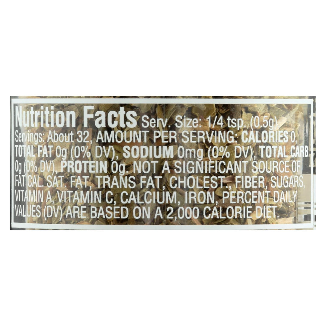 Morton And Bassett 100% Organic Seasoning - Oregano - .7 Oz - Case Of 3 - Maras Green