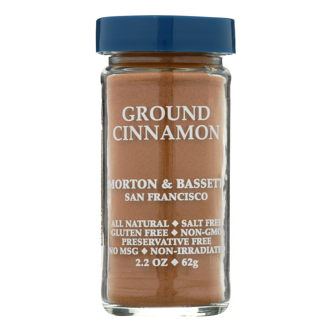 Morton And Bassett Seasoning - Cinnamon - Ground - 2.7 Oz - Case Of 3 - Maras Green
