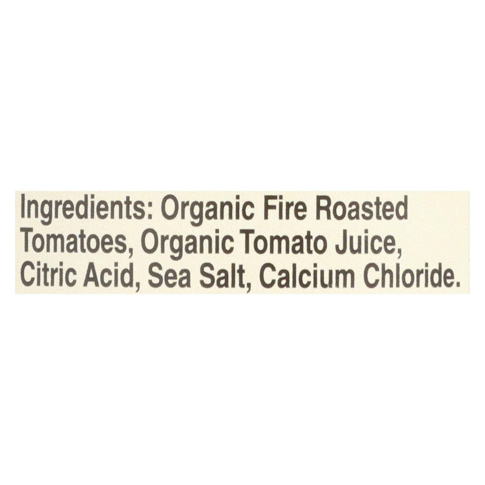 Muir Glen Fire Roasted Diced Tomatoes - Tomatoes - Case Of 12 - 14.5 Oz. - Maras Green