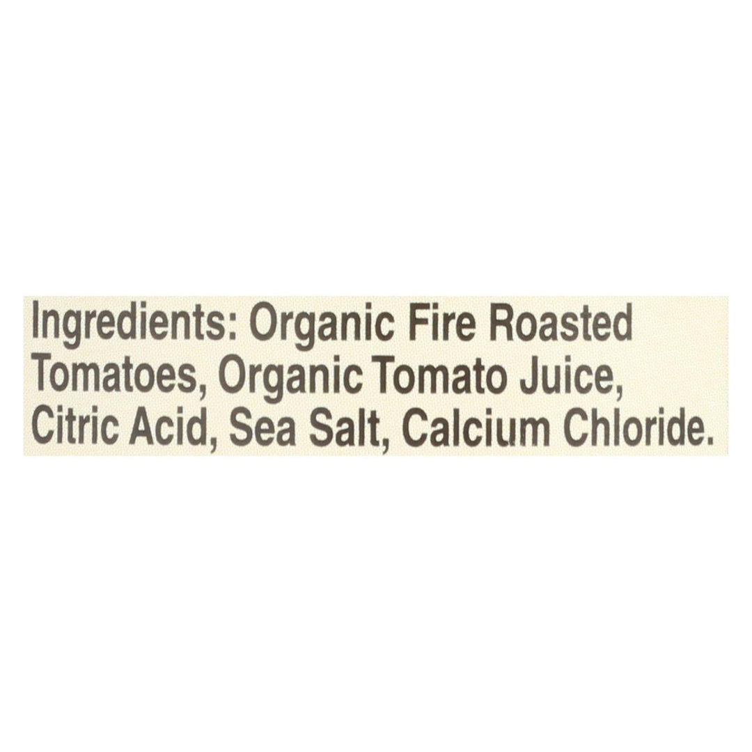 Muir Glen Fire Roasted Diced Tomatoes - Tomatoes - Case Of 12 - 14.5 Oz. - Maras Green