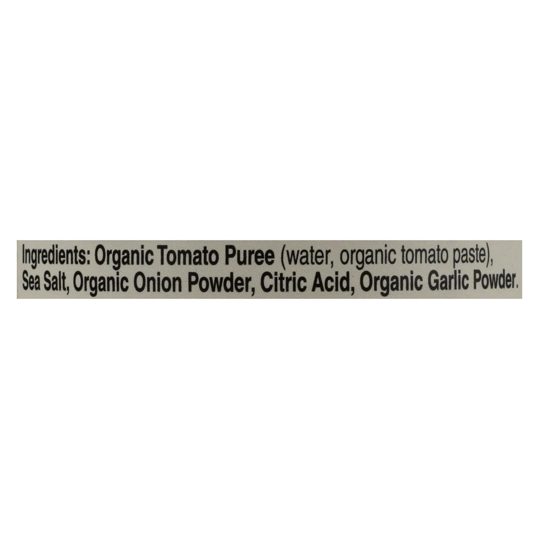 Muir Glen Organic Regualr Tomato Sauce - Case Of 24 - 8 Fl Oz - Maras Green