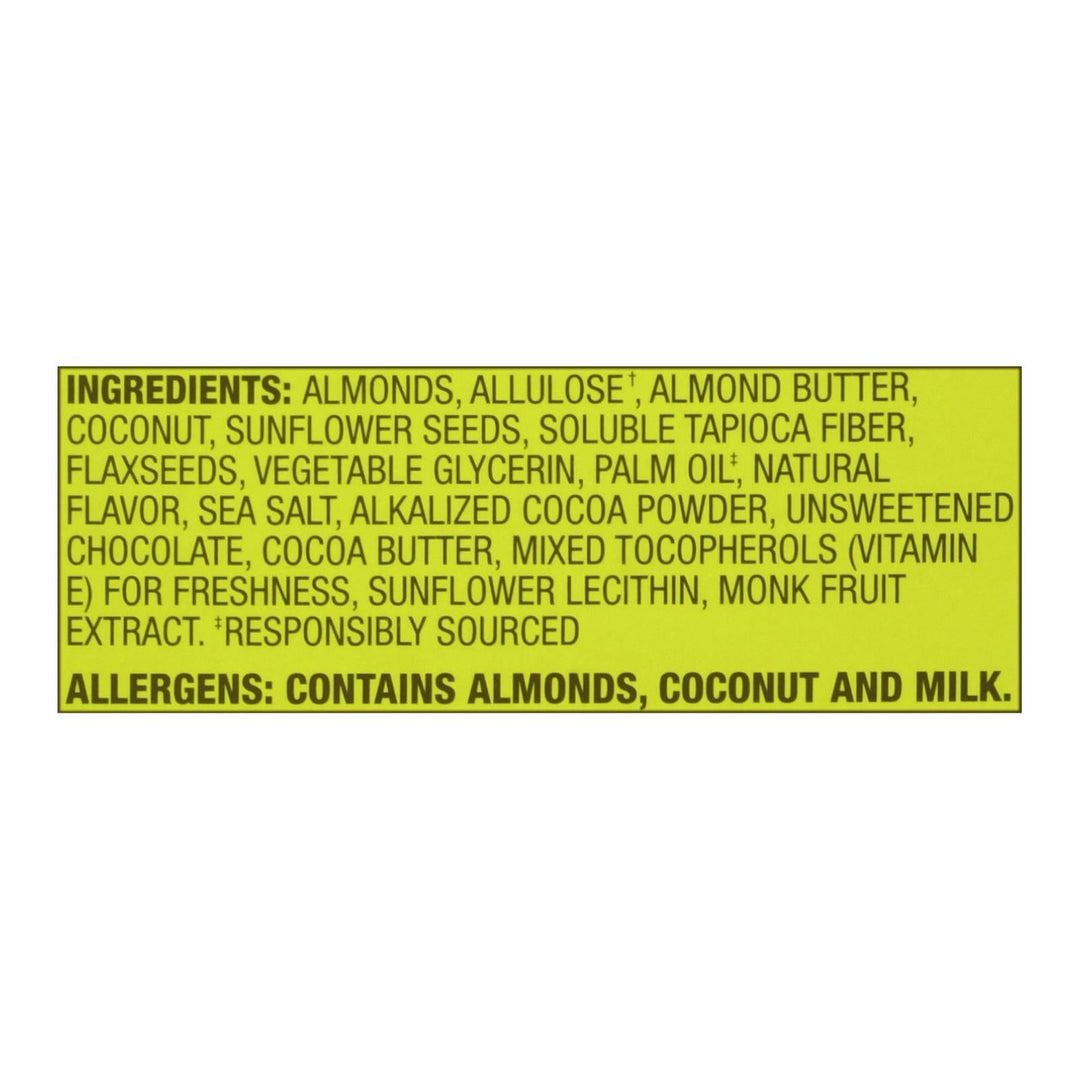 Munk Pack - Green Bar Keto Almond Butter Coco - Case Of 6 - 4/1.12oz - Maras Green