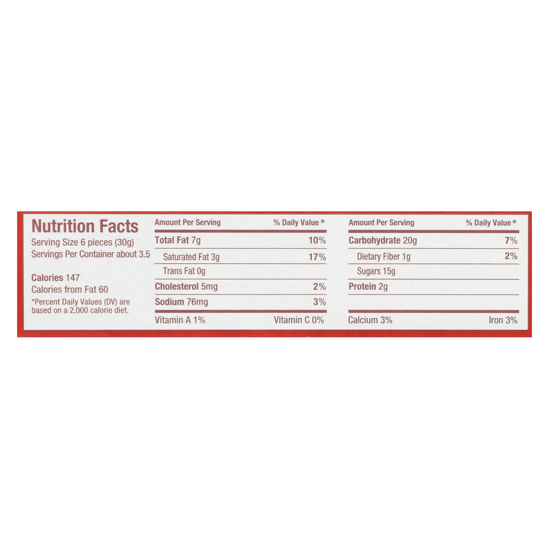 Natural Nectar Crepes Belgium Milk - Crispy - Case Of 8 - 3.5 Oz. - Maras Green