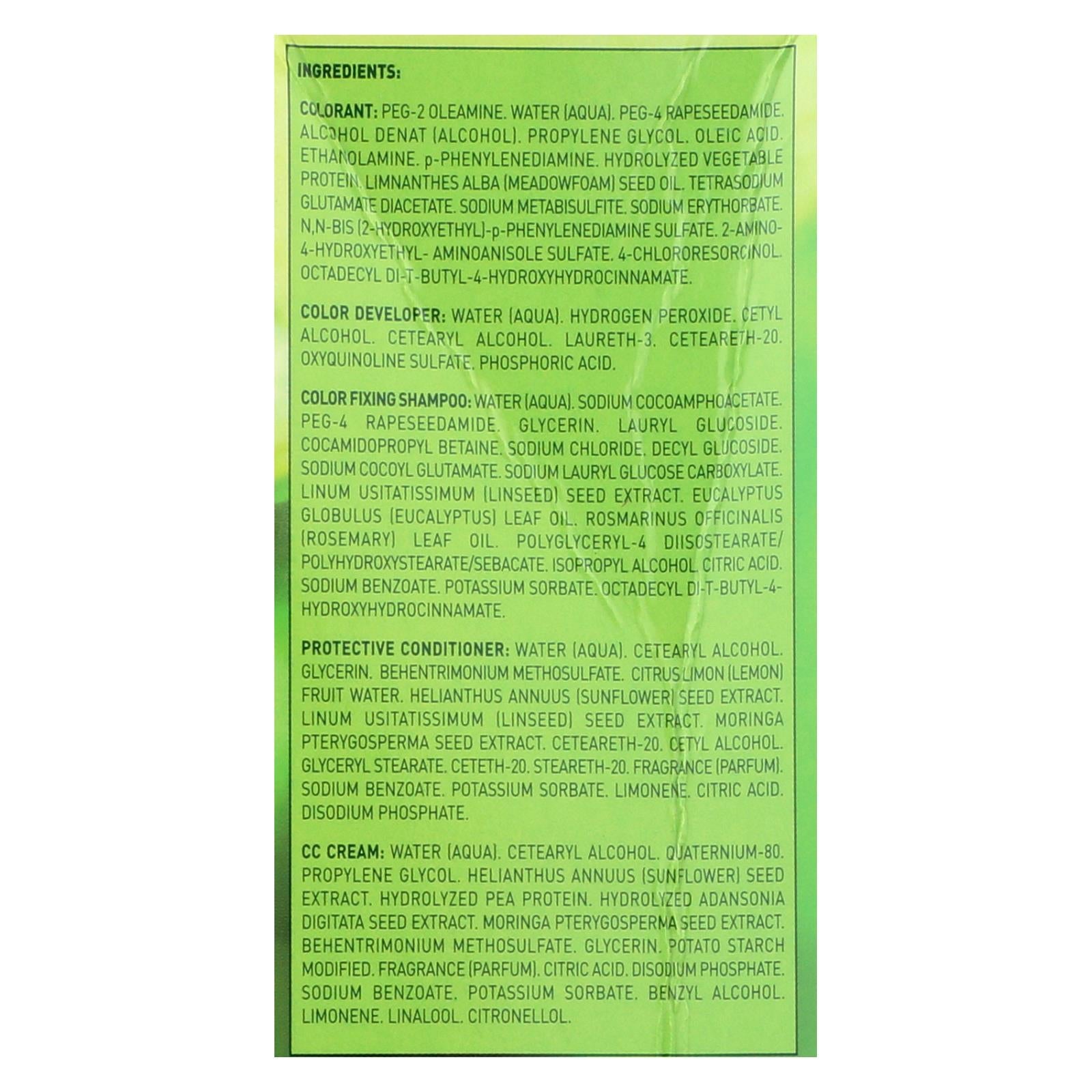 Naturtint Hair Color - Permanent - 1n - Ebony Black - 5.28 Oz - Maras Green