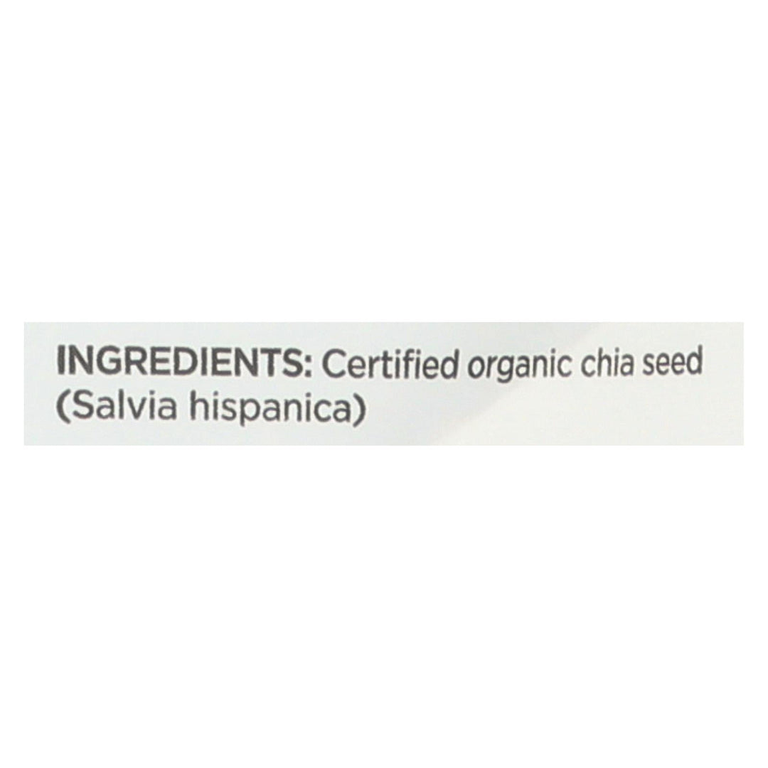 Navitas Naturals Chia Seeds - Organic - Raw - 8 Oz - Case Of 12 - Maras Green