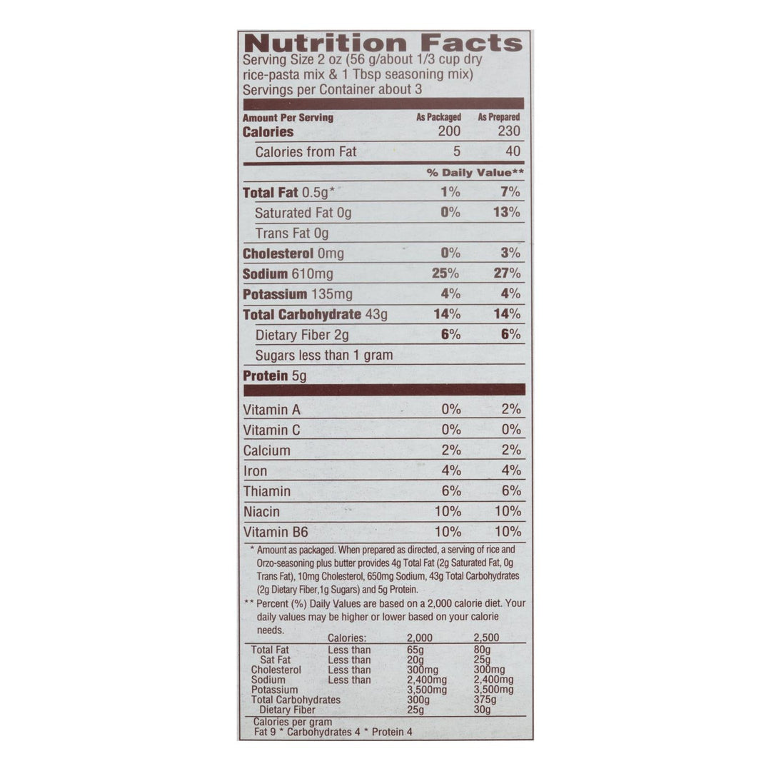 Near East Long Grain & Wild Rice - Garlic - Case Of 12 - 5.9 Oz - Maras Green